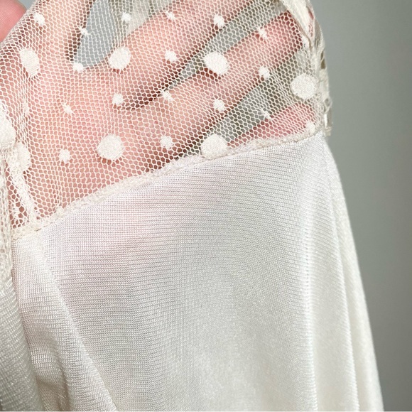 Vintage Janice Young for Vanessa Lace Nightgown Slip Dress - Picture 12 of 15